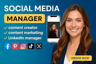 be your christian social media manager and content creator for instagram and fb