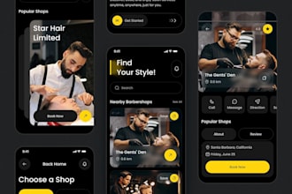 build salon booking app