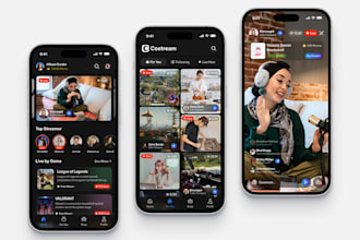develop live streaming app live streaming website and video streaming app