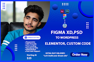 convert figma to an outstanding wordpress site