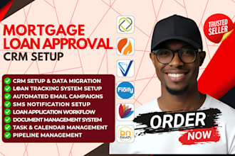 setup mortgage crm jungo surefire velocify bntouch floify lendingpad calyx point