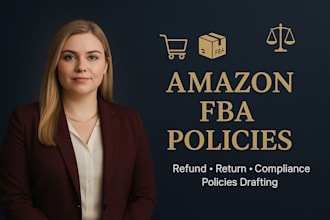 draft refund and return policies, compliance policies for amazon fba sellers
