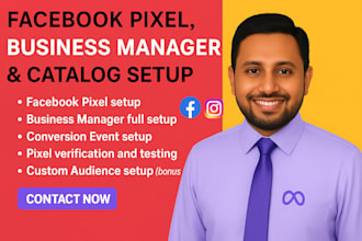 set up facebook pixel business manager and catalog perfectly