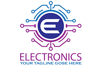 design super fantastic electronics logo in very short time