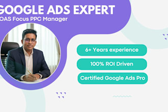 audit optimize and scale google ads campaigns for max roas