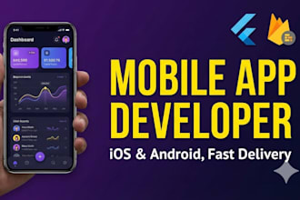 build your flutter firebase app android and ios