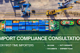 provide complete import guidance and compliance support for first time importers