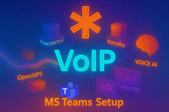provide voip and voice ai setup and custom voip solutions