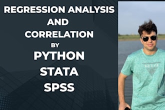 perform regression analysis and statistical modeling in python