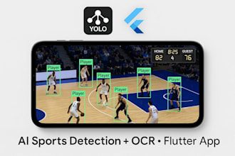 build, integrate ocr app or ai object detection mobile app, software, or web app