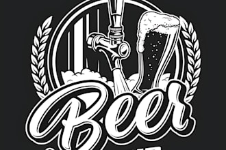 create a custom bar, club, or lounge logo for your brand