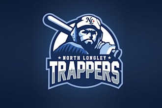 make motivation brand logo for a youth baseball association
