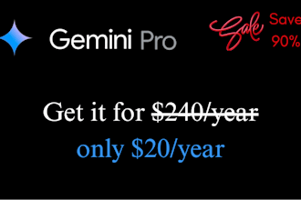 activate gemini pro and 2tb storage for 1 year