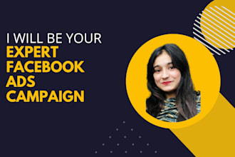 be your expert facebook ads campaign