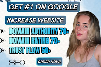 deliver SEO backlinks that help in increasing DR da and tf naturally