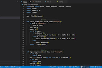 create a custom cipher tool in python