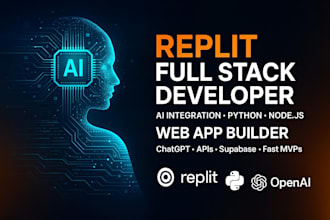 replit ai full stack developer, ai integration, python, nodejs, web app builder