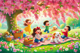 illustrate children story book illustration, cover and kids book illustrations