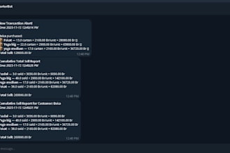 build a google sheets to telegram sales alert bot for your business