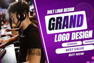 design a custom esports logo for streamers and teams