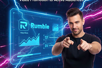 do rumble promotion, video promotion to active audience