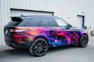 design vehicle wrap and truck decals