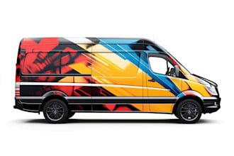 do professional vehicle wrap design car wrap, van wrap