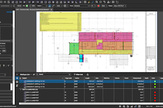 provide tekla ready bluebeam takeoffs for structural steel and misc metals