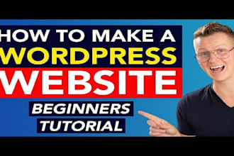 custom wordpress website design or revamp wordpress development with elementor