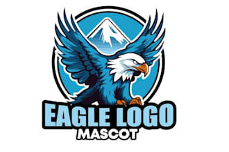create creative and good looking eagle logo design
