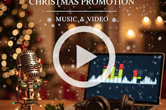 do organic christmas youtube video promotion and christmas music promotion
