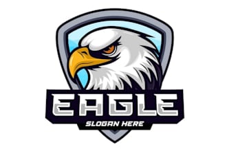 do luxury eagles logo design