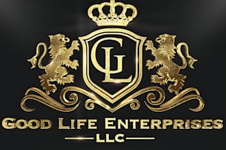 design a classic coat of arms shield logo and any graphics