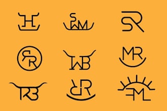 design a western, cattle brand style logo creation
