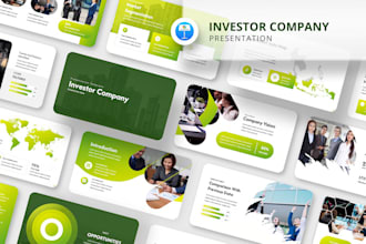 design investor pitch desk fundraising slides, startup for funding presentation