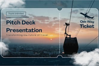design travel startup pitch deck wellness retreat deck tourism fund deck
