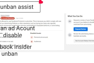 do solve facebook bm ad account page problem