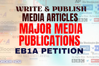 write and publish your article major media publication for eb1a petition