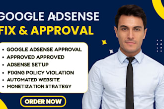 google adsense approval guarantee adsense account monetization adsense approval