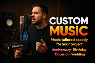 create a custom song birthday, anniversary, occasion song