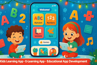 develop holiday kids learning app, educational app, e learning app, holiday app