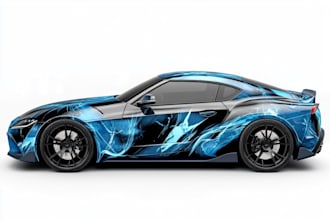 do professional car wrap design