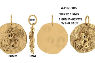 create 3d jewelry custom grill and pendants