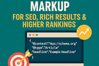 create custom schema markup for SEO and rich results