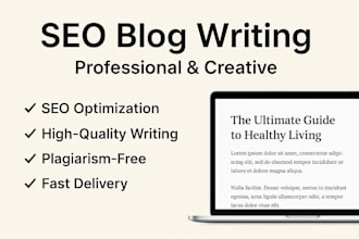 write SEO optimized blog post