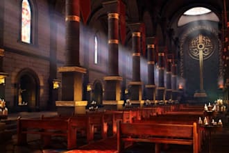 unreal engine 5 environments, subway train, cinematic trailer, medieval fantasy