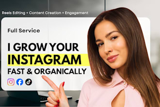 be your instagram manager social media marketing manager instagram reels
