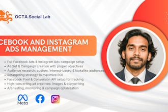 run facebook and instagram ads to increase hotel bookings