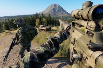 build, fix, and edit dayz, fallout 4, and arma reforger maps, coding, and server