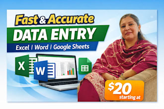 do quality data entry and copy paste service